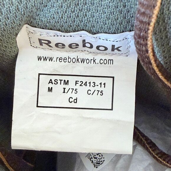 NEW Reebok TYAK RB4327 men’s athletic work boot size 14 composite toe TAN